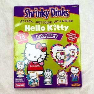NIB Vtg 2002 Hello Kitty Shrinky Dinks Sanrio Spin Master Toys NEW & SEALED RARE